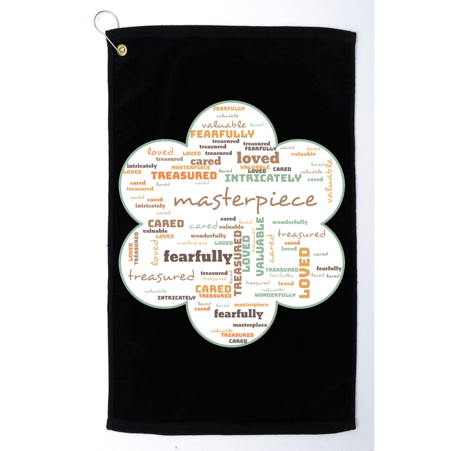 Masterpiece Of God Gift Golf Towel
