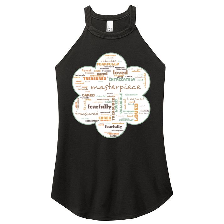 Masterpiece Of God Gift Women's Perfect Tri Rocker Tank