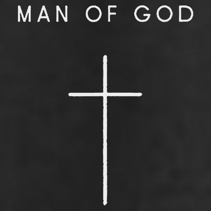 Man Of God Cross Minimalist Christian Religious Jesus Microfiber Hand Towel