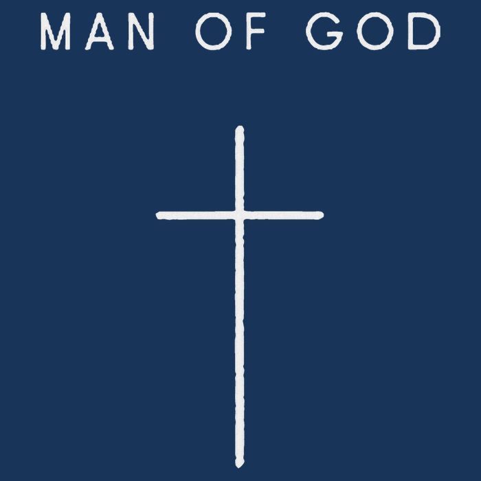 Man Of God Cross Minimalist Christian Religious Jesus Infant Baby Jersey Bodysuit