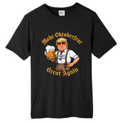 Make Oktoberfest Great Again Funny Trump Drink Beer Prost Tall Fusion ChromaSoft Performance T-Shirt