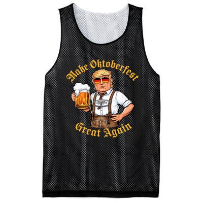 Make Oktoberfest Great Again Funny Trump Drink Beer Prost Mesh Reversible Basketball Jersey Tank