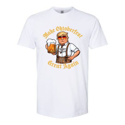 Make Oktoberfest Great Again Funny Trump Drink Beer Prost Softstyle CVC T-Shirt