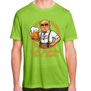 Make Oktoberfest Great Again Beerfest Wurstfest Funny Adult ChromaSoft Performance T-Shirt