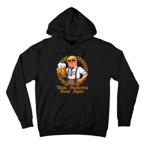 Make Oktoberfest Great Again Beerfest Wurstfest Funny Hoodie