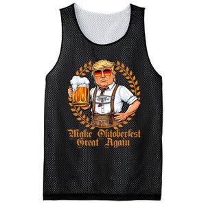 Make Oktoberfest Great Again Beerfest Wurstfest Funny Mesh Reversible Basketball Jersey Tank