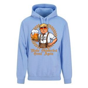 Make Oktoberfest Great Again Beerfest Wurstfest Funny Unisex Surf Hoodie