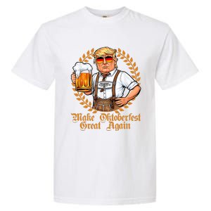 Make Oktoberfest Great Again Beerfest Wurstfest Funny Garment-Dyed Heavyweight T-Shirt