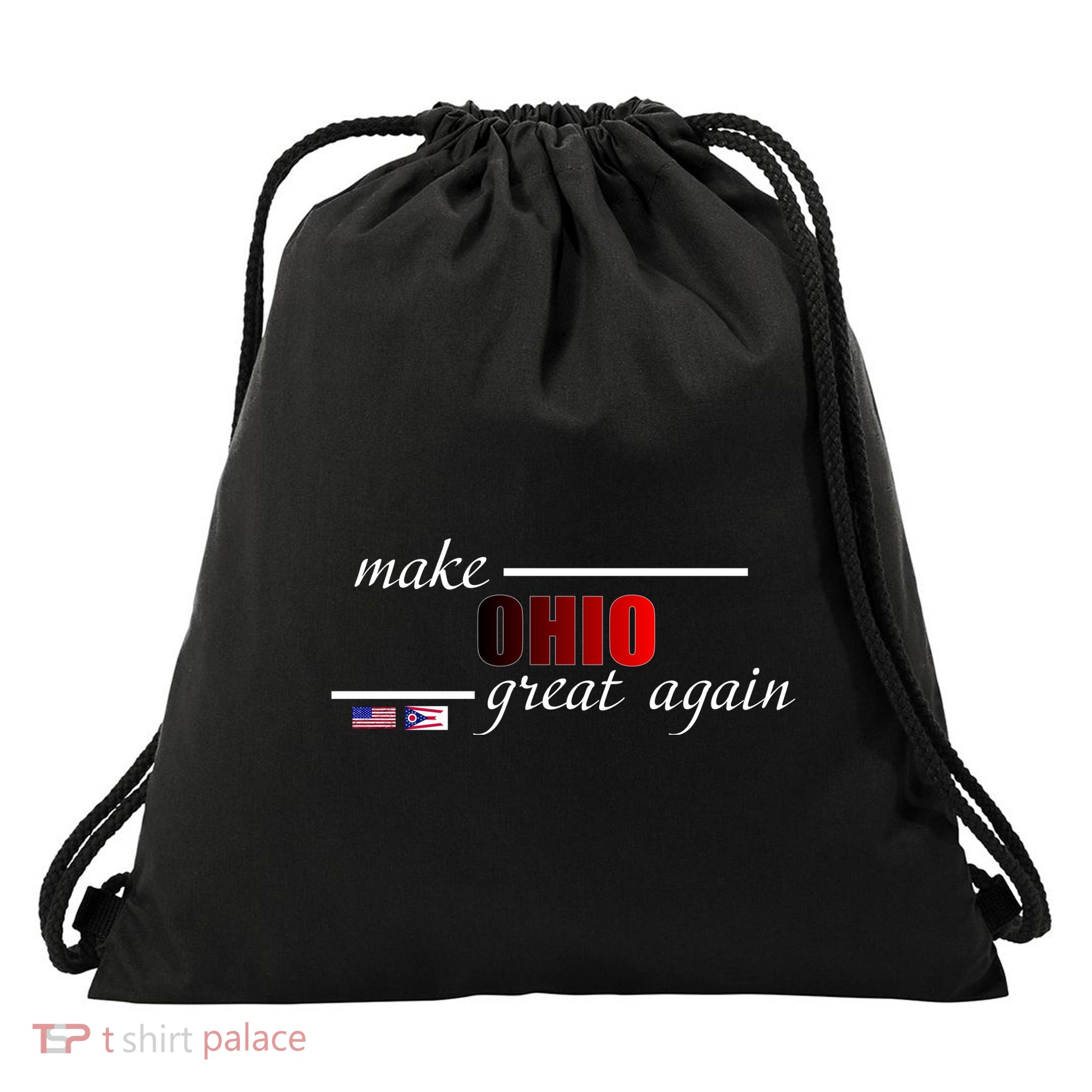 Make Ohio Great Again Drawstring Bag