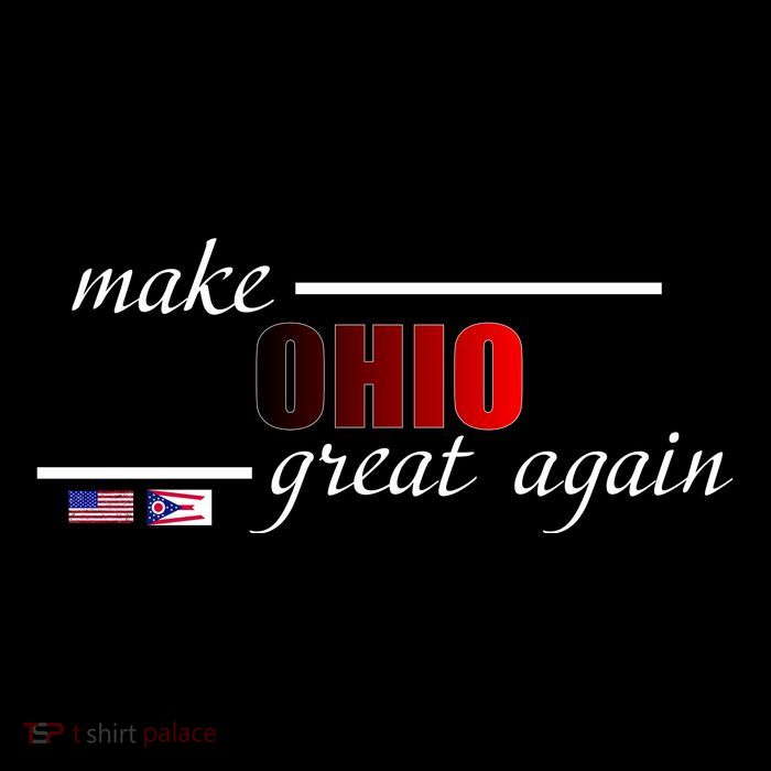 Make Ohio Great Again Drawstring Bag