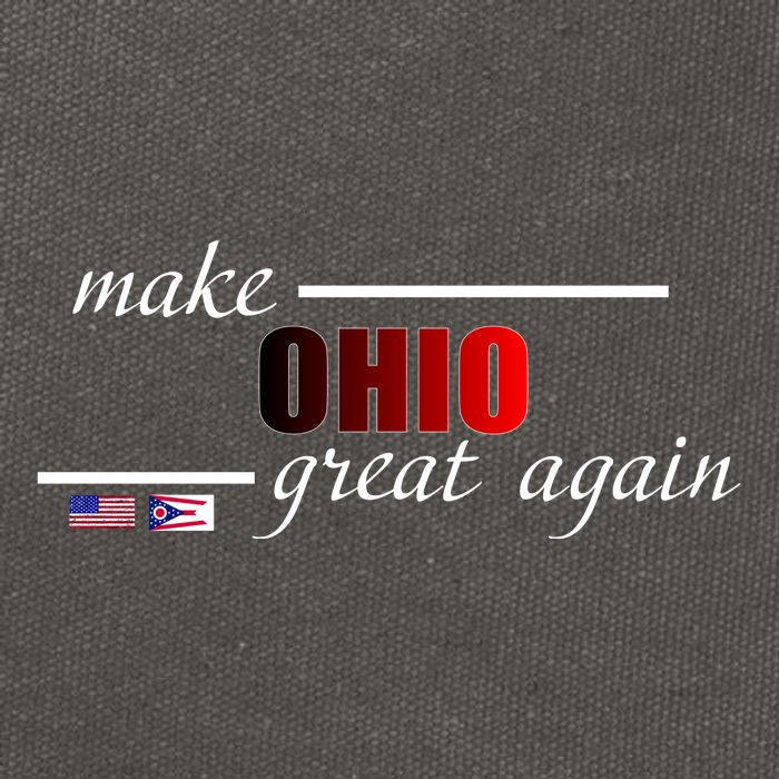 Make Ohio Great Again Cotton Canvas Backpack
