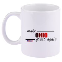 Make Ohio Great Again 11oz C Handle Ceramic Mug