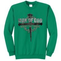 Man Of God Husband Dad Grandpa Sweatshirt