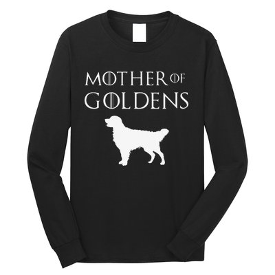 Mother of Goldens Golden Retriever Lover & Gift Long Sleeve Shirt