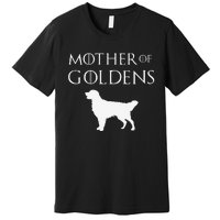 Mother of Goldens Golden Retriever Lover & Gift Premium T-Shirt