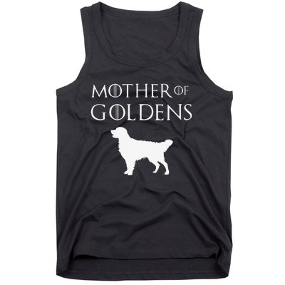 Mother of Goldens Golden Retriever Lover & Gift Tank Top