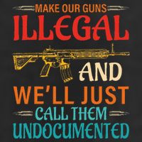 Make Our Guns Illegal And WeLl Just Call Them Undocumented Cool Comfort Performance Bucket Hat