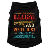 Make Our Guns Illegal And WeLl Just Call Them Undocumented Doggie Tank