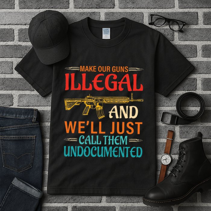 Make Our Guns Illegal And WeLl Just Call Them Undocumented Tall T-Shirt