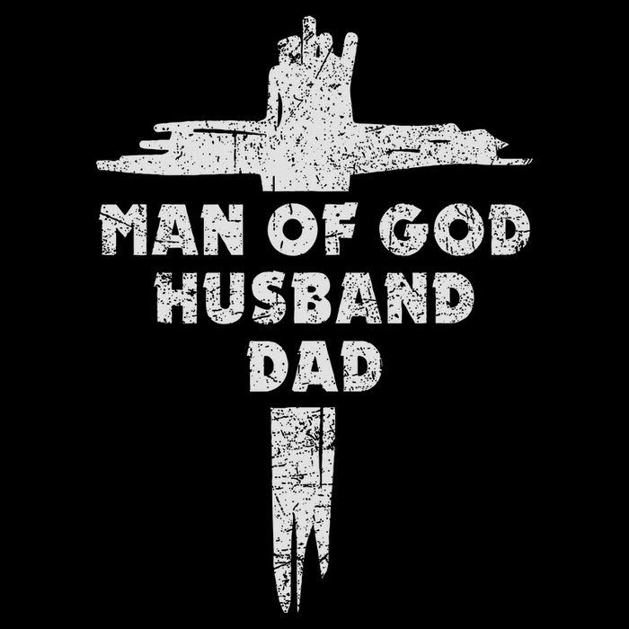Man Of God Husband Dad Christian Faith Fathers Day Dad Gift Cooling Performance Crew T-Shirt