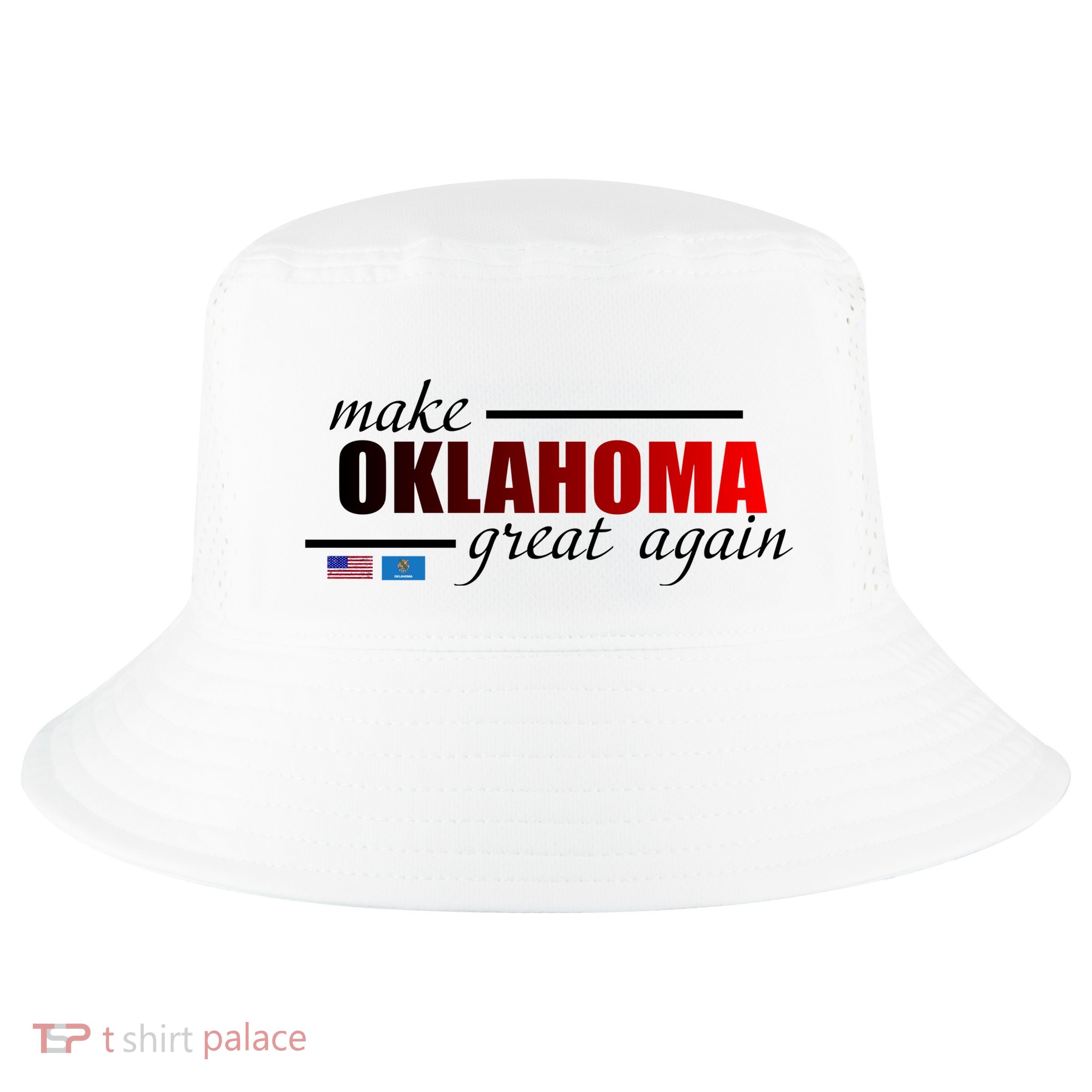 Make Oklahoma Great Again Cool Comfort Performance Bucket Hat