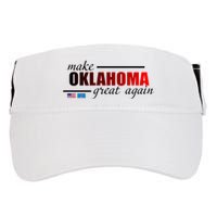 Make Oklahoma Great Again Adult Drive Performance Visor