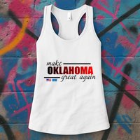 Make Oklahoma Great Again Womens Tank Top