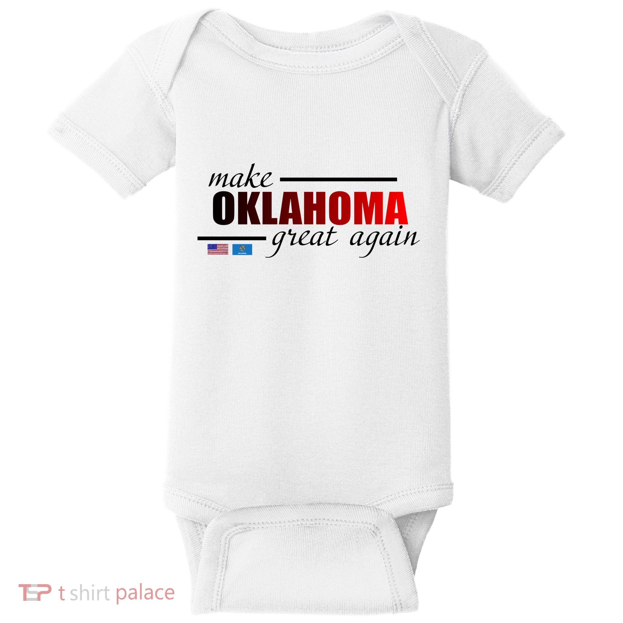 Make Oklahoma Great Again Baby Bodysuit