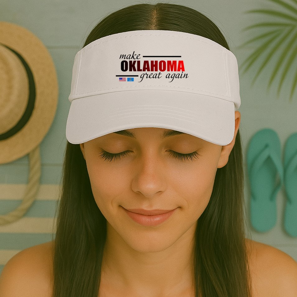 Make Oklahoma Great Again Visor