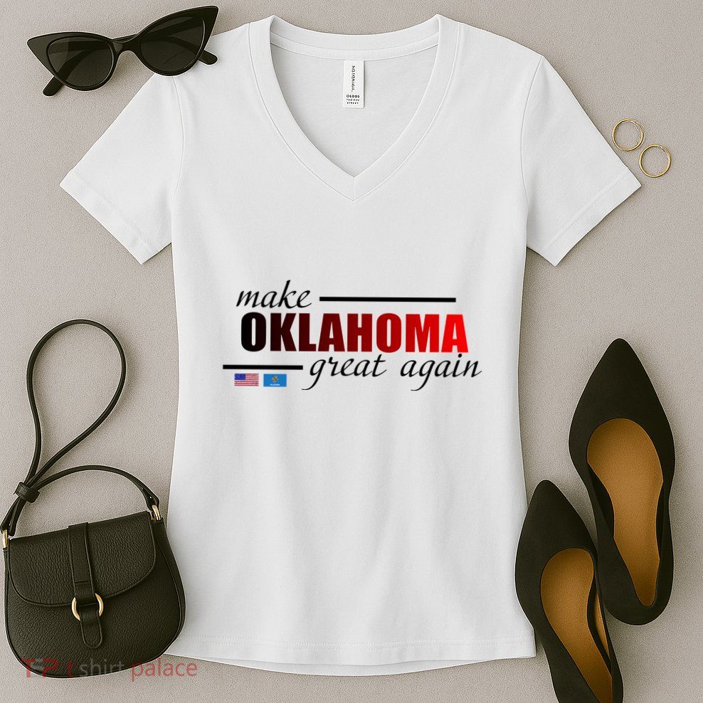 Make Oklahoma Great Again Women's V-Neck T-Shirt