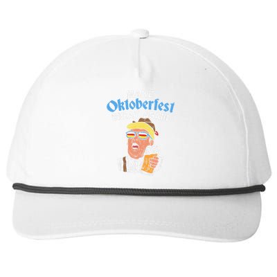 Make Oktoberfest Great Again Funny Trump Drink Beer Mug Gift Snapback Five-Panel Rope Hat