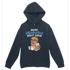 Make Oktoberfest Great Again Funny Trump Drink Beer Mug Gift Urban Pullover Hoodie