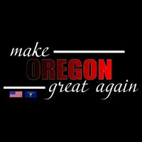 Make Oregon Great Again Drawstring Bag
