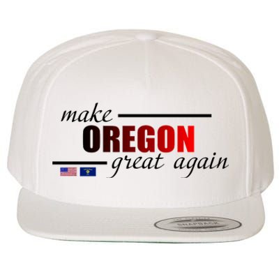 Make Oregon Great Again Wool Snapback Cap