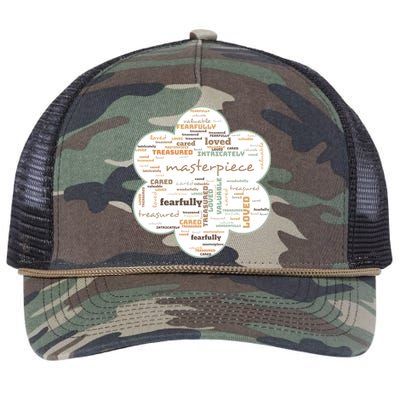 Masterpiece Of God Gift Retro Rope Trucker Hat Cap