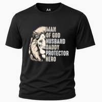 Man Of God Husband Daddy Protector Hero Lion Performance Shirt