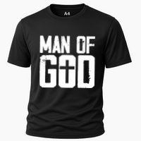 Man Of God I Jesus Cooling Performance Crew T-Shirt