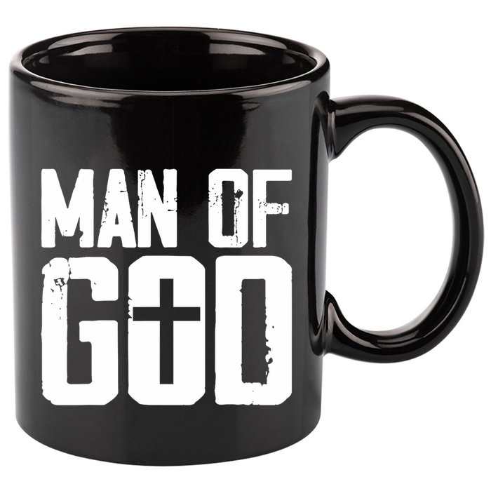 Man Of God I Jesus 11oz C Handle Ceramic Mug