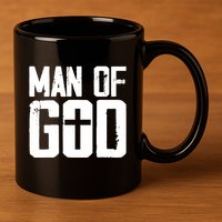 Man Of God I Jesus 11oz C Handle Ceramic Mug