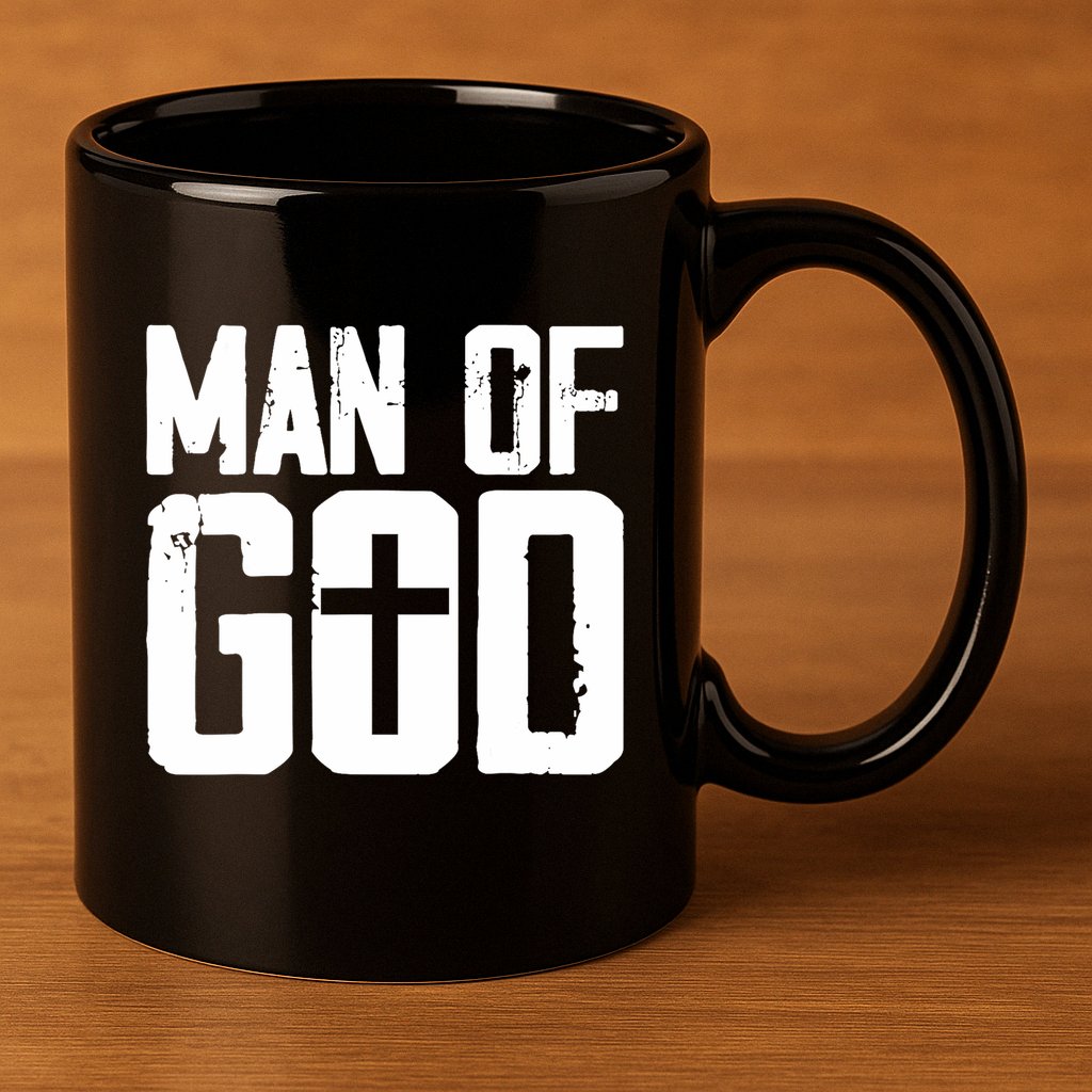 Man Of God I Jesus 11oz C Handle Ceramic Mug