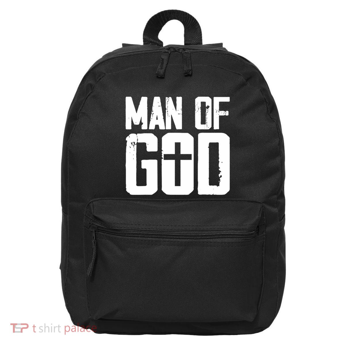 Man Of God I Jesus 16 in Basic Backpack
