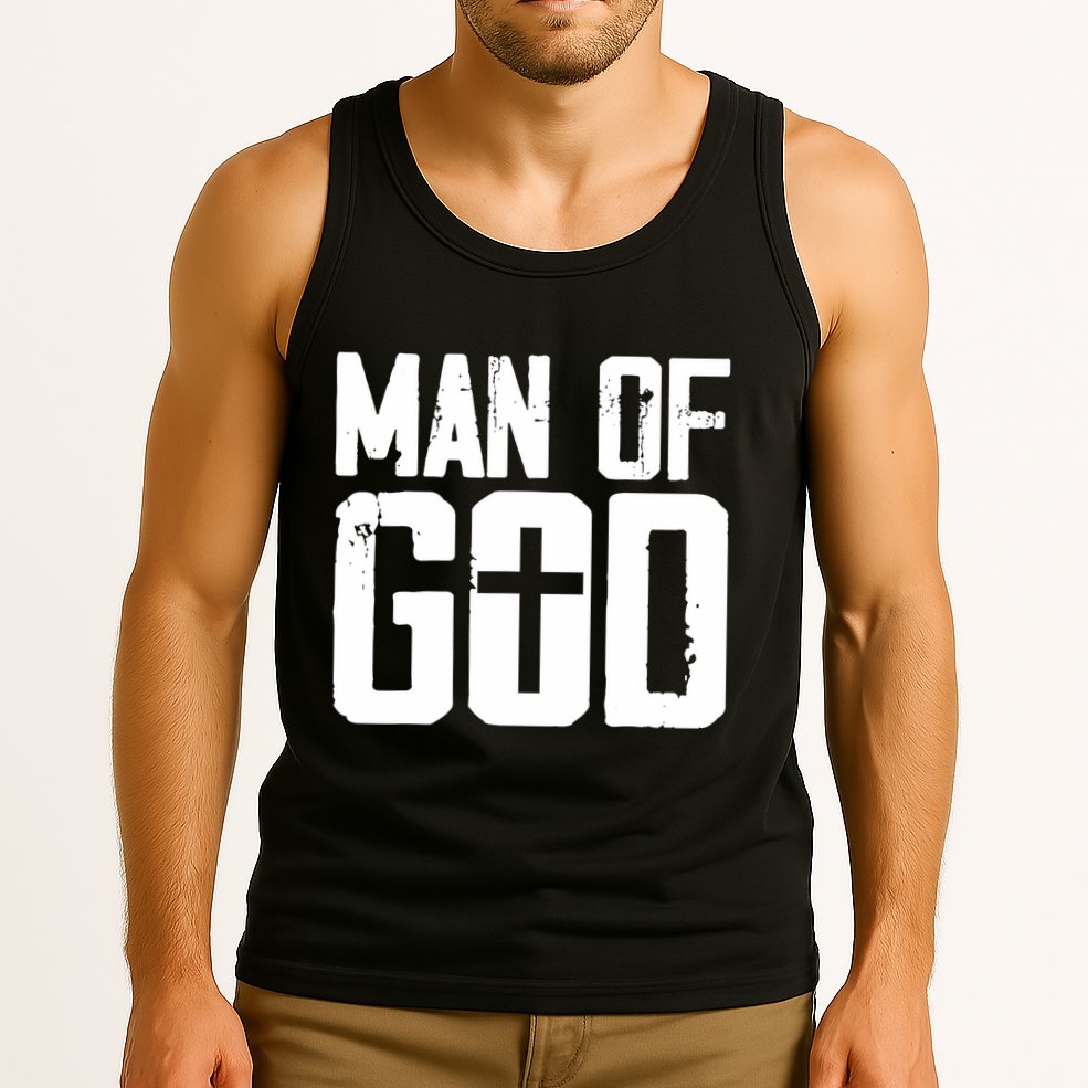 Man Of God I Jesus Tank Top