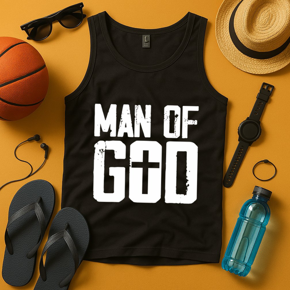 Man Of God I Jesus Tank Top