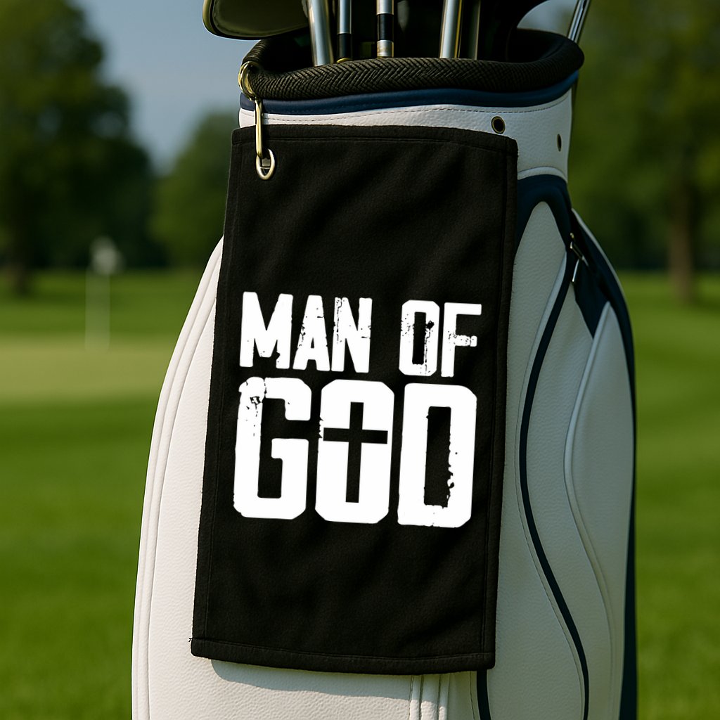 Man Of God I Jesus Golf Towel