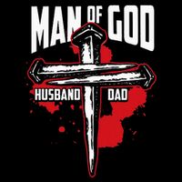 Man Of God Husband Dad Christianity Religion Christian Dad Short Acrylic Beanie