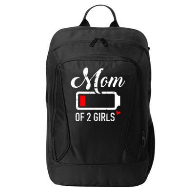 Mom Of Girl Low Battery City Backpack