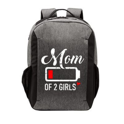 Mom Of Girl Low Battery Vector Backpack