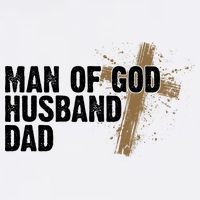 Man Of God Husband Dad Religious Cross Fathers Day Wool Snapback Cap