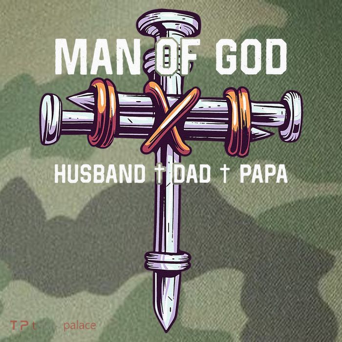 Man of God Husband Dad Papa Christian Fathers Day Legacy Tie Dye Trucker Hat