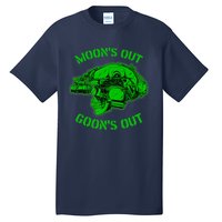 MOON'S OUT GOON'S OUT Skull Helmet NVGs Military 'S Tall T-Shirt